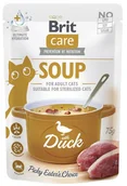 Mokra karma dla kotów - Brit Care Cat Soup Duck saszetka 75g - miniaturka - grafika 1
