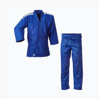 Kimona, stroje i obuwie - Judoga dziecięca adidas Club niebieska J350BLUE | WYSYŁKA W 24H | 30 DNI NA ZWROT - grafika 1