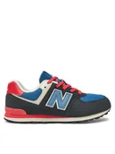 Buty dla chłopców - New Balance Sneakersy GC574RBT Czarny - miniaturka - grafika 1
