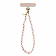 Telefony stacjonarne - UNIQ Coehl Candy Gem Handstrap uniwersalny sznurek do telefonu na rękę różowy/pink candy - miniaturka - grafika 1