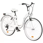 Dawstar Citybike S7B 28 cali Damski Biały 2023