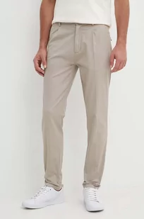 Calvin Klein spodnie męskie kolor szary proste K10K113662 - Spodnie męskie - miniaturka - grafika 1