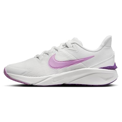 Nike Unisex Star Runner 4 starsze buty do biegania po ulicy, White Beyond Pink Viotech Summ, 38.5 EU