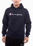 Bluzy męskie - Champion bluza męska z kapturem dresowa sportowa bawełniana ciepła roz. S - miniaturka - grafika 1