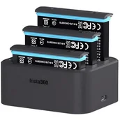 Akcesoria do kamer sportowych - Insta360 Hub ładowania X3 - miniaturka - grafika 1