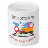 Skarbonki - Skarbonka Dla Fabiana na Urodziny na Prezent z Nadrukiem ze Zdjęciem + Opakowanie na prezent (wzór 01) - miniaturka - grafika 1