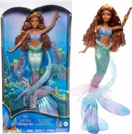 Lalki dla dziewczynek - Disney Mała Syrenka Arielka Lalka Syrenka Deluxe HNF42 - miniaturka - grafika 1