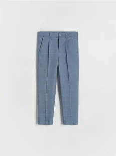 Reserved - Eleganckie spodnie regular - niebieski - Spodnie i spodenki dla chłopców - miniaturka - grafika 1