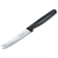 Noże kuchenne - Victorinox SZWAJCARIA Nóż kuchenny ząbkowane ostrze do sera 11 cm,czarny + darmowy zwrot (6.7863) 6.7863 - miniaturka - grafika 1