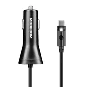Ładowarki samochodowe - ModeCom Ładowarka samochodowa USB MC-KULC ROYAL z kablem USB-C (ZT-MC-KULC-02) - miniaturka - grafika 1