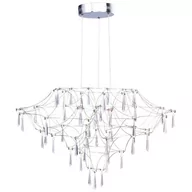 Lampy sufitowe - Step into design Lampa wisząca CRYSTAL NET LED 7783-54P - Step into design - miniaturka - grafika 1