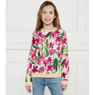Bluzy dla dziewczynek - Guess Bluza | Regular Fit - miniaturka - grafika 1