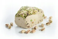 Chałwa - Traditional Turkish Sesame Halva with Pistachios 250 g - miniaturka - grafika 1