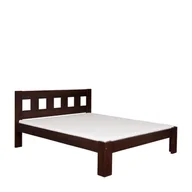 Łóżka dla dzieci i młodzieży - Łóżko Drewniane Sosnowe Gordon 90 x 200 Meble Doktór Bejca Orzech - miniaturka - grafika 1