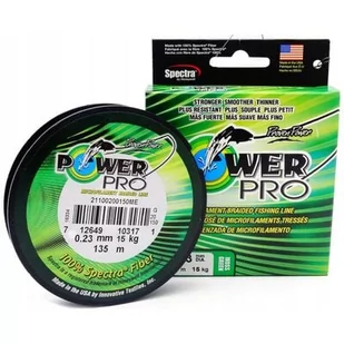 Plecionka Shimano Power PRO 0.23MM 135M 15KG/33LB MOSS GREEN PPBI13523MG - Żyłki wędkarskie - miniaturka - grafika 1
