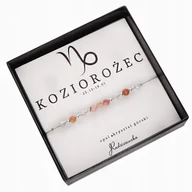 Bransoletki - Bransoletka Znak Zodiaku KOZIOROŻEC Kamienie Naturalne Opal Kryształ Górski - miniaturka - grafika 1