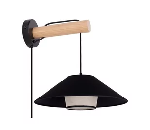 Spot-Light 8932174 - Kinkiet AMIGO 1xE27/25W/230V dąb - Lampy ścienne - miniaturka - grafika 1