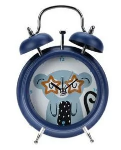 Zegarek budzik Lemur granatowy - Zegary - miniaturka - grafika 1