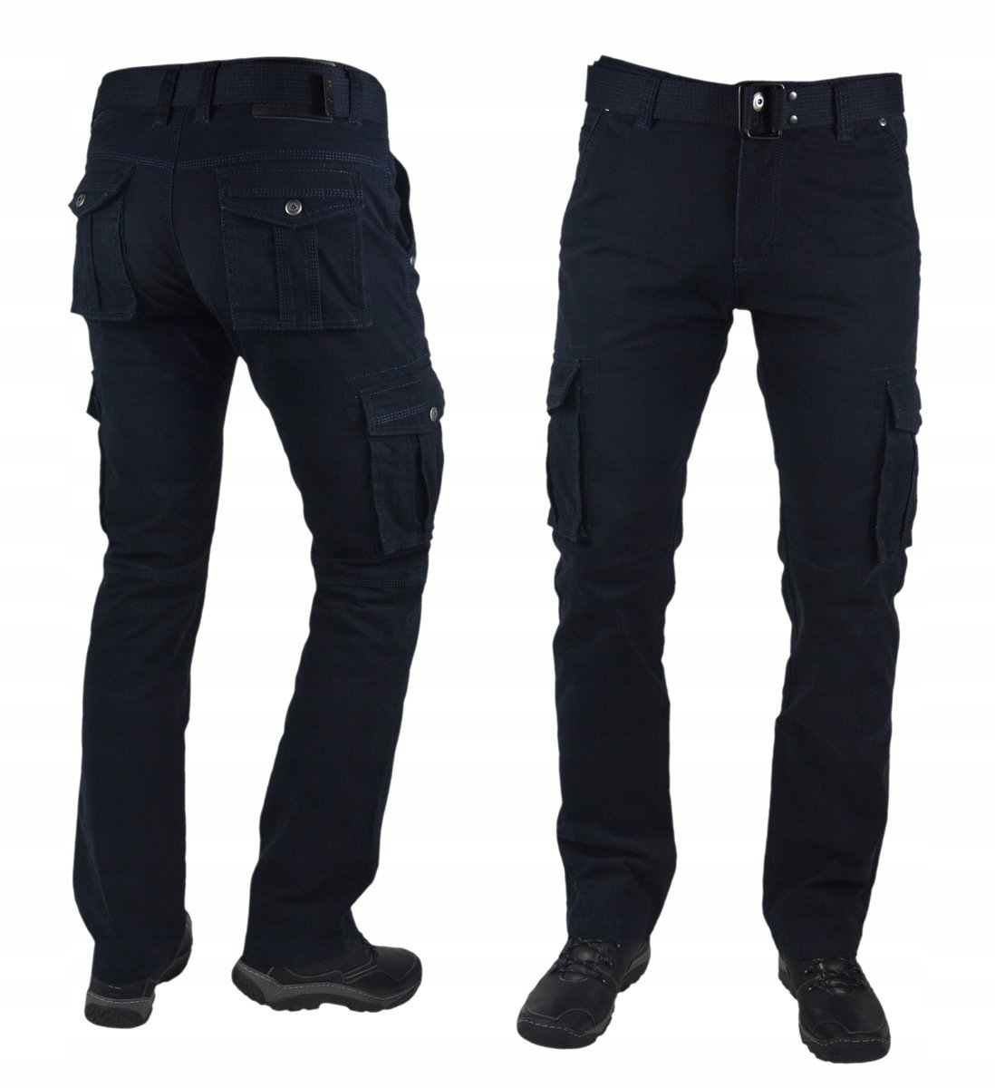 Spodnie bojówki robocze 728 r.38 pasek w cenie