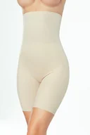 Majtki damskie - Vlata Majtki wysokie beżowy 2XL - miniaturka - grafika 1
