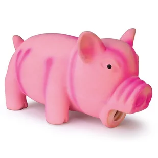 ARQUIVET Świnka lateksowa różowa z dźwiękiem 15cm - Zabawki dla psów - miniaturka - grafika 1