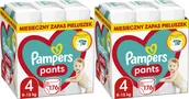 Pieluchy - Pampers Pieluchomajtki 4, 9-15 kg, 176 szt. x2 - miniaturka - grafika 1