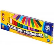 Masy plastyczne - Astra Plastelina 18 kolorów kwadratowa - miniaturka - grafika 1