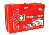 Apteczki i materiały opatrunkowe - Przemysłowa apteczka pierwszej pomocy TOP 20 DIN13157 w walizce z tworzywa ABS - miniaturka - grafika 1