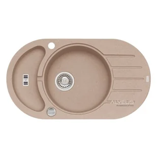 Alveus NIAGARA 50 BEŻOWY 1125055 - Zlewozmywaki - miniaturka - grafika 1