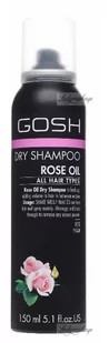 GOSH - Dry Shampoo - Rose Oil - Suchy szampon do włosów z olejkiem różanym - 150 ml - Szampony do włosów - miniaturka - grafika 1