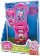 Zabawki interaktywne dla dzieci - PEPPA FLIP AND LEARN PHONE DK SE NO FI - miniaturka - grafika 1