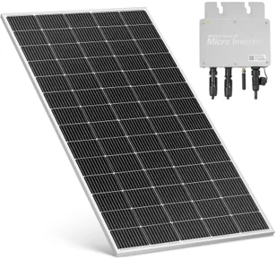 Fotowoltaika balkonowa panel solarny 300 W - zestaw - Panele fotowoltaiczne - miniaturka - grafika 1