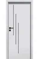 Drzwi wewnętrzne - Pol-Skone Dzwi Wewnętrzne Pełne Sonata W4 Laminowane Szary - miniaturka - grafika 1