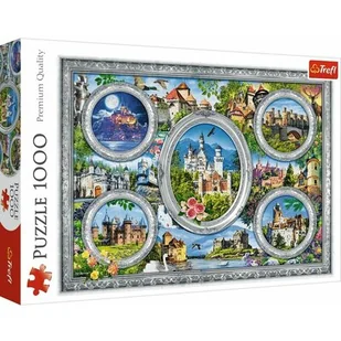 Trefl Puzzle 1000 Zamki Świata - Puzzle - miniaturka - grafika 1