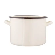 Garnki - Garnek prosty 4,4 l śr. 20 cm wys. 15 cm krem - miniaturka - grafika 1