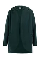 Bluzy damskie - Hootomi damska bluza z kapturem, duży rozmiar, zielona, L/XL, ciemnozielony, L-XL - miniaturka - grafika 1