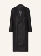 Płaszcze damskie - Cos Płaszcz Wełniany schwarz - miniaturka - grafika 1