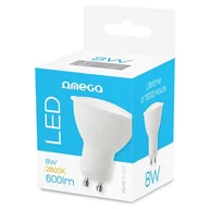 Halogeny - Omega Żarówka LED OMELGU10-8W 8W GU10 OMELGU10-8W - miniaturka - grafika 1
