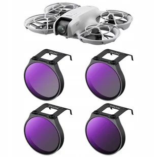 Zestaw Filtrów Szarych Nd 4w1 Filtr Nd8 Nd16 Nd32 Nd64 Do Drona Dji Neo K&f / Sku.2329 - Akcesoria do drona - miniaturka - grafika 1
