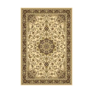 Dywan wełniany Polonia Kordoba beżowo-brązowy 170 x 235 cm - Dywany - miniaturka - grafika 1