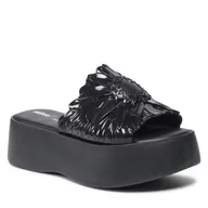 Klapki i japonki damskie - Melissa Klapki Becky Panc + Isabela E 33441 Black 50603 - miniaturka - grafika 1