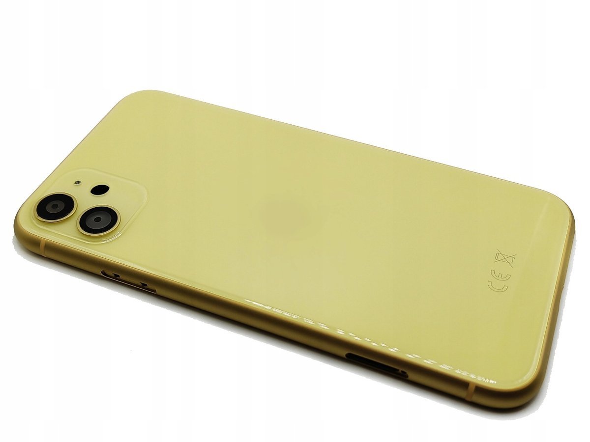 OBUDOWA PANEL TYŁ KORPUS RAMKA APPLE IPHONE 11 ŻÓŁTY