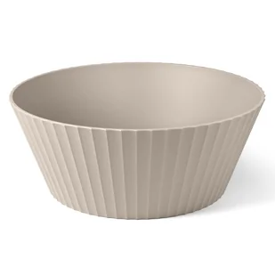 BLIM PLUS NETTUNO Misa śr. 30 cm szaro-beżowa mokka - Miski i półmiski - miniaturka - grafika 1