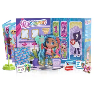 Tm Toys Hairdorables Zestaw krea tywny z laleczka GXP-724594 - Figurki dla dzieci - miniaturka - grafika 1