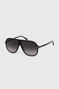 Tom Ford okulary przeciwsłoneczne męskie kolor czarny - Okulary przeciwsłoneczne - miniaturka - grafika 1