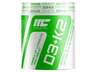Witaminy i minerały dla sportowców - Real Pharm Muscle Care D3 + K2, 90 tabletek - miniaturka - grafika 1