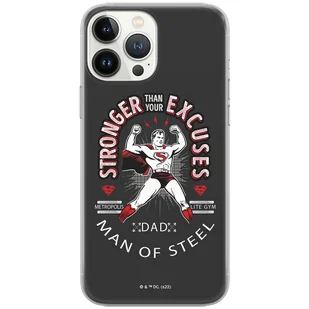 Etui dedykowane do IPHONE 13 MINI wzór:  Superman 025 oryginalne i oficjalnie licencjonowane - Etui i futerały do telefonów - miniaturka - grafika 1