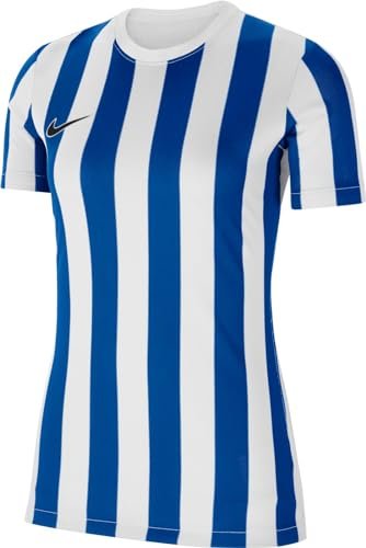 Nike Damska koszulka Striped Division Iv Jersey Ss Women T-Shirt White/Royal Blue/Black XS
