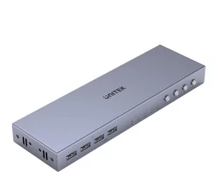 Unitek V306A przełącznik KVM 4K HDMI 2.0 4w1-out +USB - Torby na laptopy - miniaturka - grafika 1