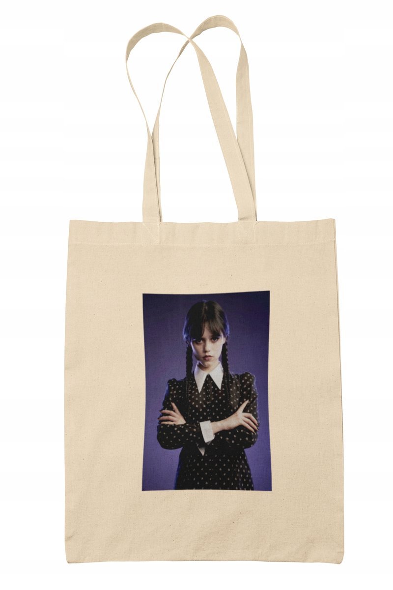 Torba Shopper-materiał-na ramie RĄCZKA ENID SERIAL